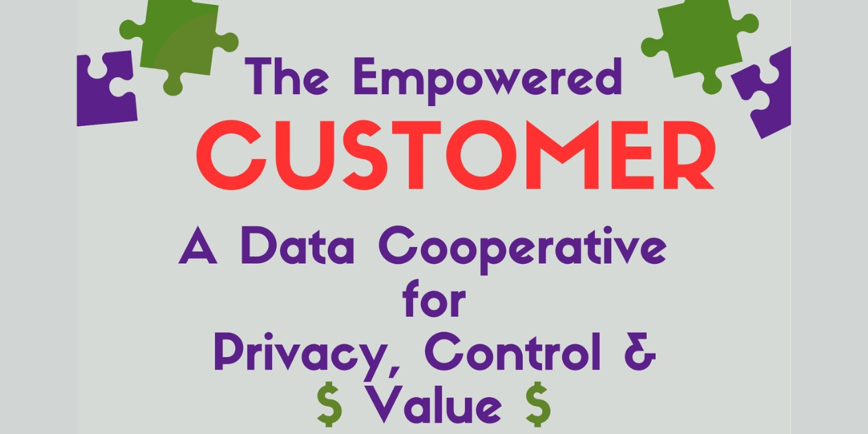 The Empowered Customer data cooperative graphic